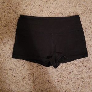 Black Running Shorts